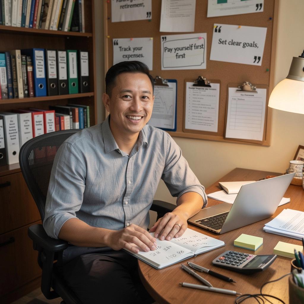 Osoba pracující na rozpočtu s tužkou a papírem.