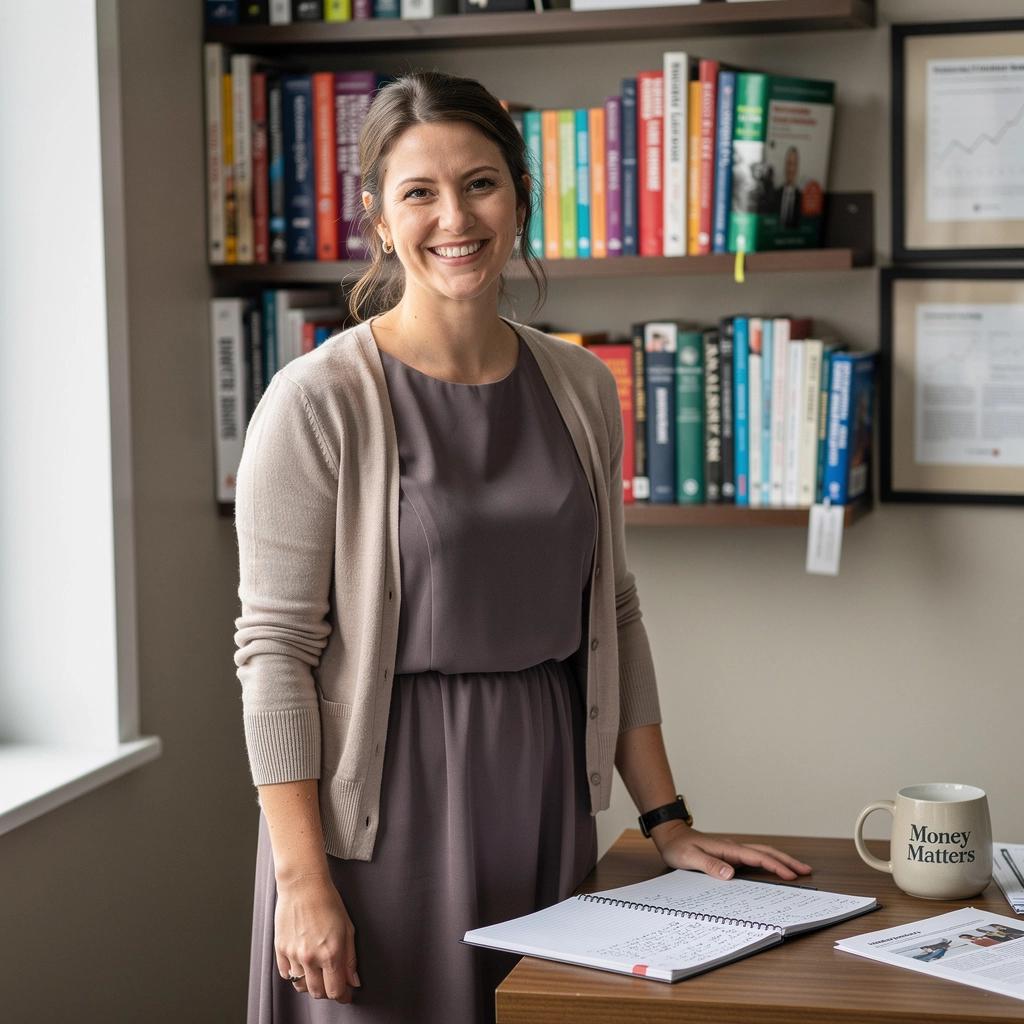 Checklist pro správu financí se zaškrtávacími políčky.